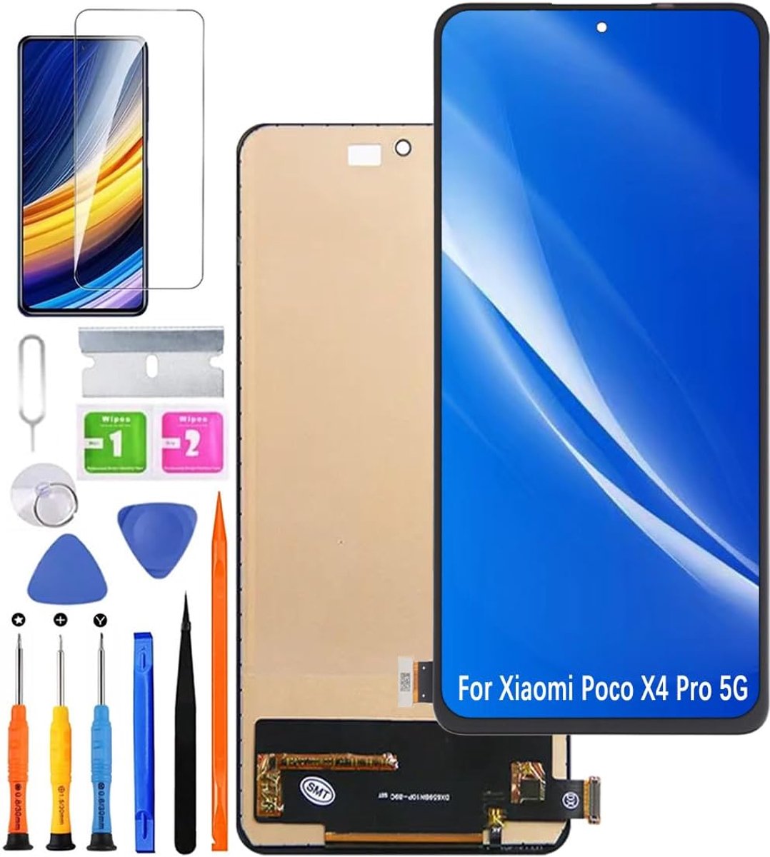 Displayscherm voor Xiaomi Poco X4 Pro 5G TFT 2201116PG