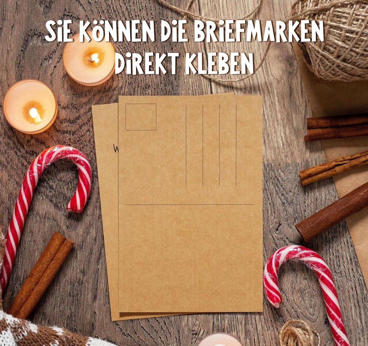 ilauke Kerstkaartenset met verschillende motieven, kerstkaarten, wenskaarten voor Kerstmis, ansichtkaart voor familie, vrienden, klanten, vrolijk kerstfeest (35 stuks)
