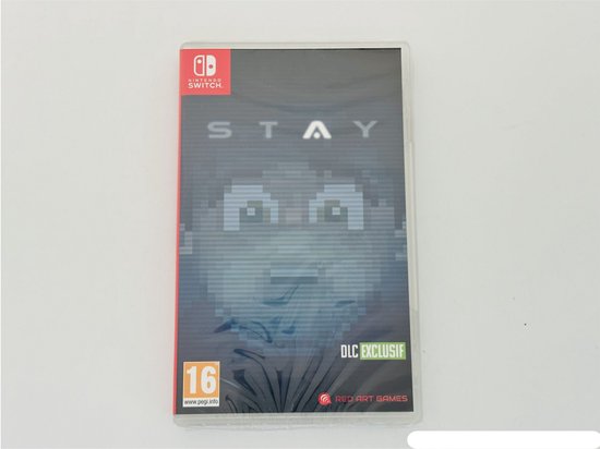 Nintendo Switch spel "STAY", DLC Exclusief, 16+.