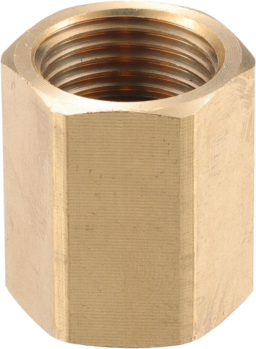 Connector, M22X1.5 Naar G1/2" Vrouwelijke Adapter Messing Schroef Slang Connector Universeel Voor Hogedrukreiniger Snelkoppeling Messing Koperkleur