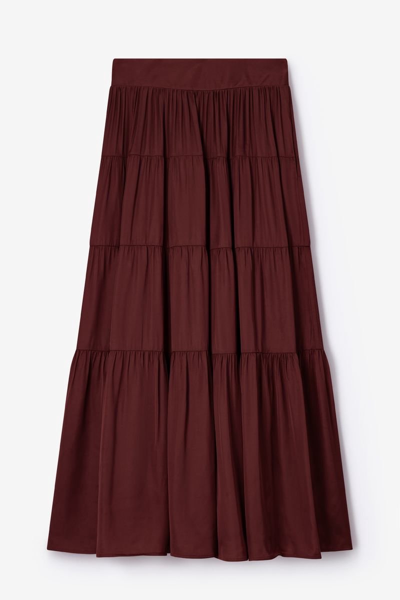 Sissy-Boy - Bruine maxi rok