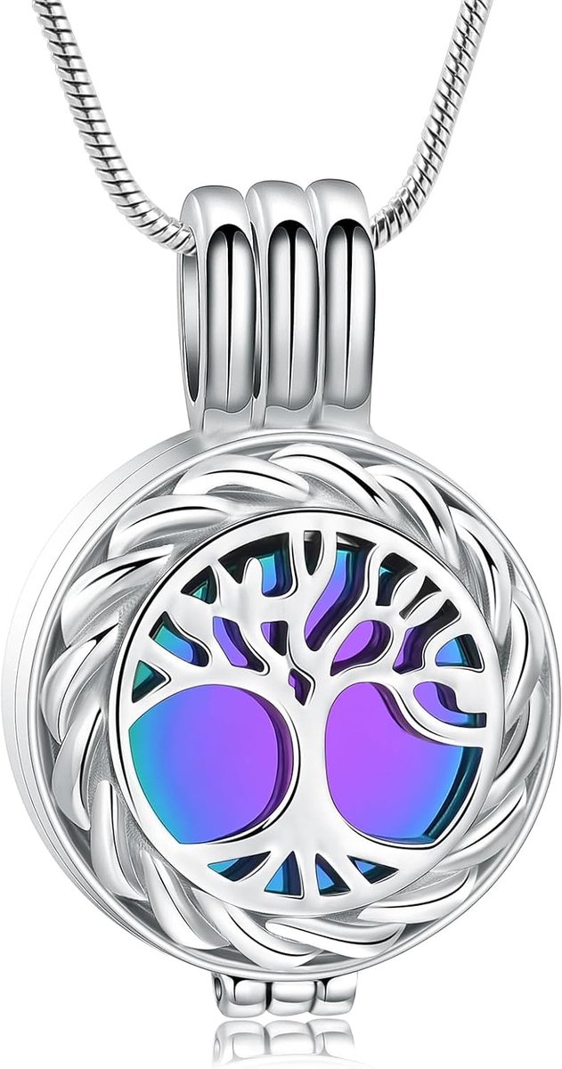 crematie-sieraad voor ashanger met mini-aandenken urn herdenkingsplaats mens huisdier as sieraden