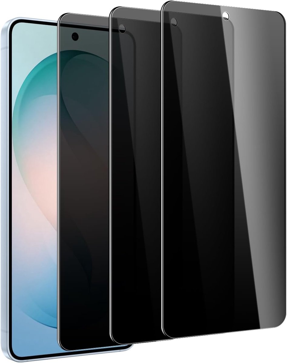 Tempered Glass Screen Protector Voor Samsung Galaxy S26, 3 Stuks, 9H Hardheid, Anti-Spy Bescherming, Anti-Vingerafdruk, Bubble- Installatie