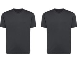 Orbiz 2 stuks thermo-ondergoed voor kinderen, uniseks, kinderen, meisjes, jongens, korte mouwen, warm T-shirt/vest/top