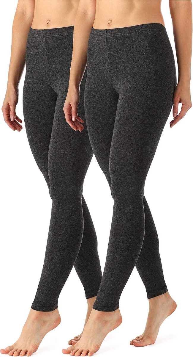 Style Dames Lange Legging 2 Pack MS10-143