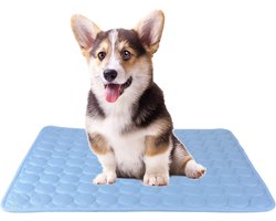 koelkussen voor katten en honden, CoolCore, niet giftig, blauw (S)
