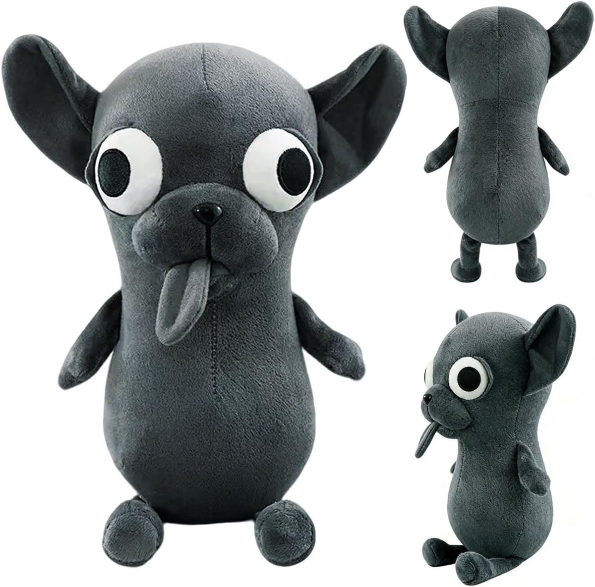 Hond pluche, 25 cm Chihuahua knuffeldier, Chihuahua pluche dier, Chihuahua pluche speelgoed, mini hond knuffeldier, Chihuahu-a pluche figuur, hond pluche dier puppy, cadeau voor jongens en