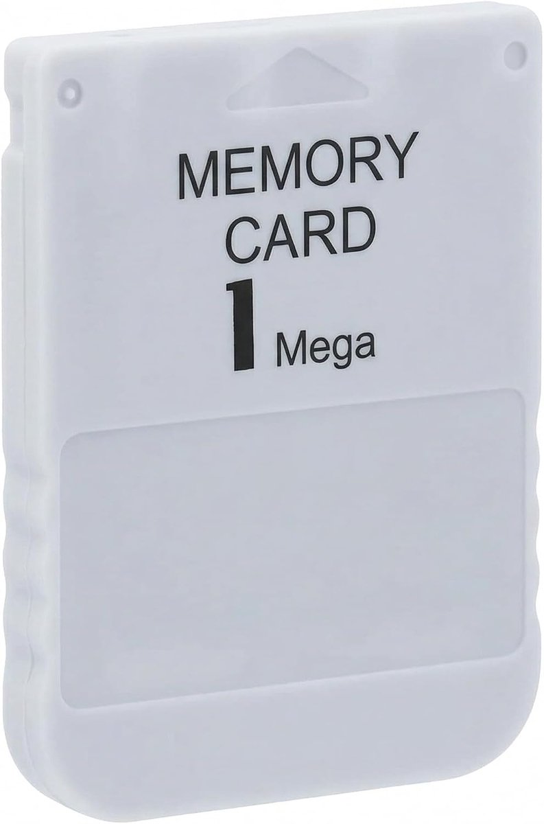 1 MB High Speed Gaming Geheugenkaart, Gaming Geheugenkaart Compatibel met PS1, 1MB Hoge Snelheid Geheugen voor Retro Console, Duurzame Accessoires voor Regelmatig Gebruik