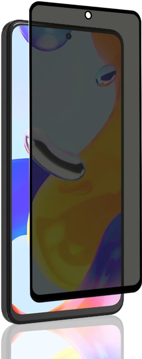 Privacy Displaybeschermfolie voor Redmi Note 11 4G/Redmi Note 11S 4G, gehard glas, volledige afdekking, krasbestendig, luchtbelvrij, anti-spion-folie voor Redmi Note 11 4G/Redmi Note 11S 4G