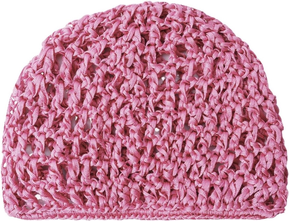 2 stuks eenkleurige gehaakte muts, snoodset, gehaakt haarnet, gehaakt haarnet, dikke draad, mesh, gehaakte muts voor vrouwen, baden, haarstyling, eenheidsmaat