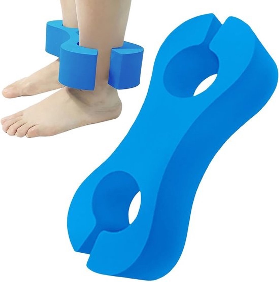 Zwemband voor volwassenen - Beendrijver zwemtraining - Zwemtraining verbeteren - Comfortabel schuimmateriaal - 30 x 13 x 6 cm - Blauw