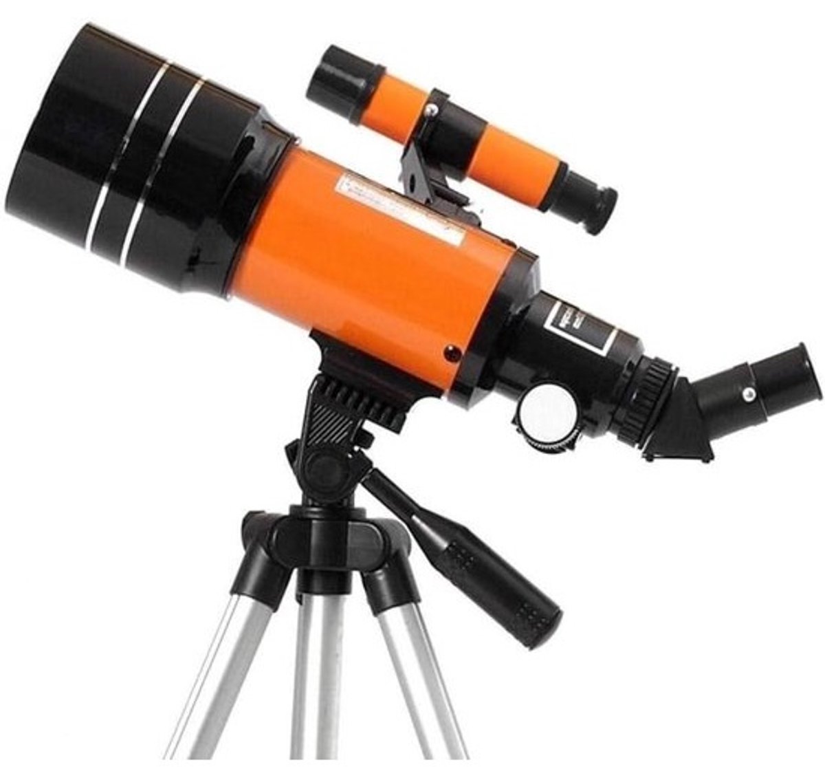 Astronomische Telescoop - Sterrenkijker Refractor - Sterren Kijken - Volledig Gecoate Lens - 150x Vergroting - Oranje