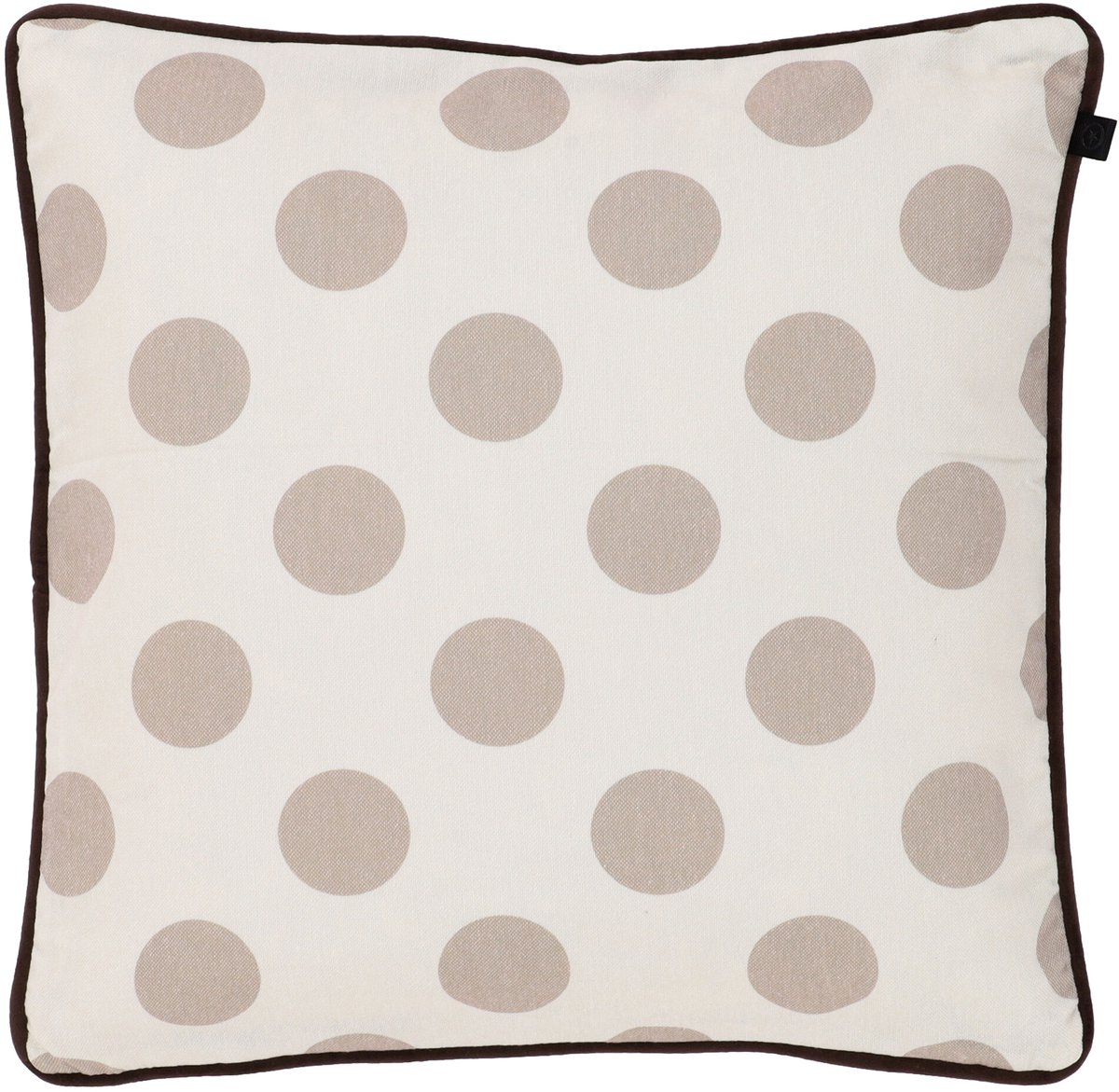 Overseas Dottie Sierkussen - 45 x 45 cm - Beige