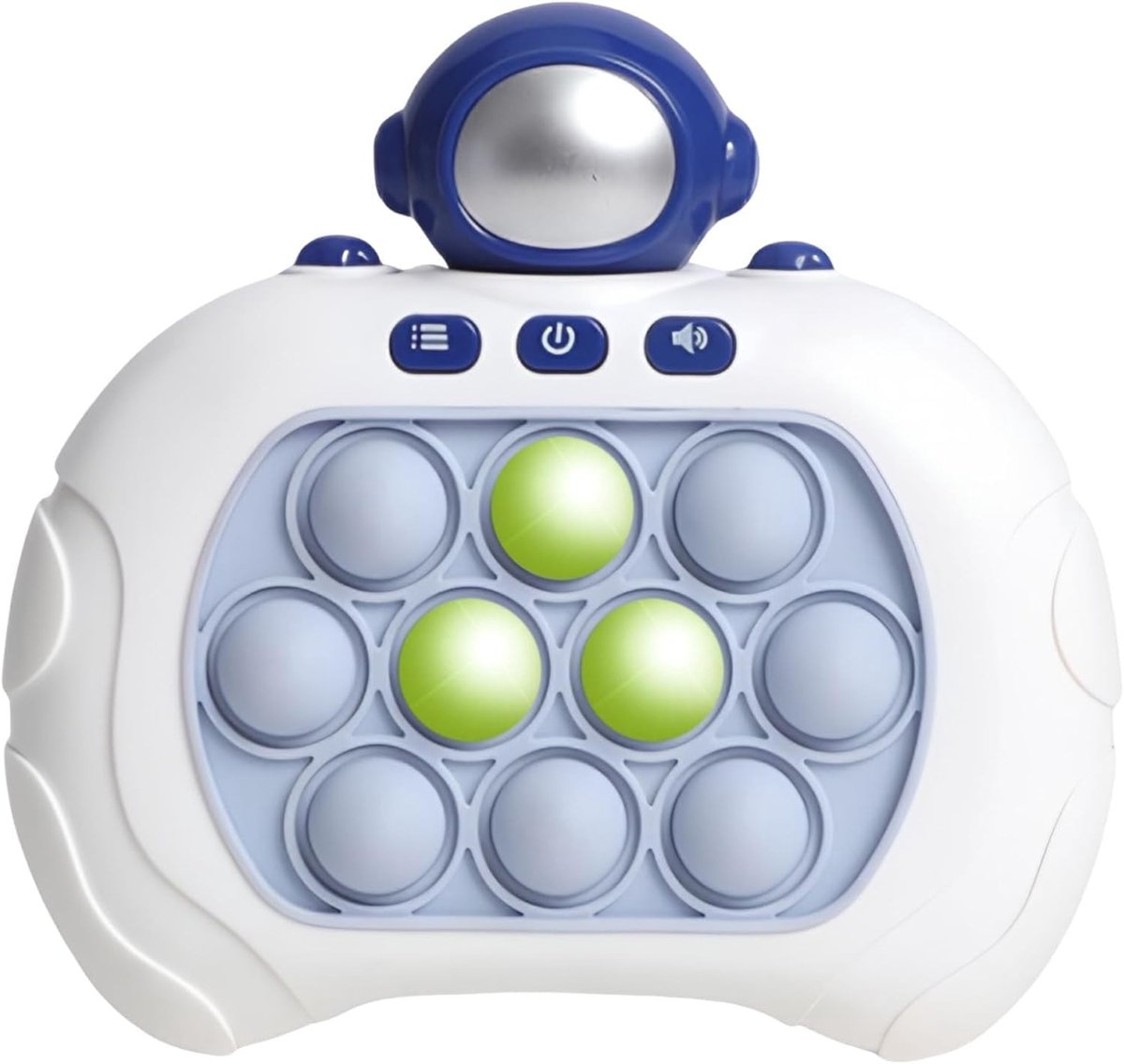 Astronaut Button Machine voor Snel Reactie Spel, Anti-Stress Speelgoed voor Jongeren, Druk en Pop Spel voor Kinderen en Tieners