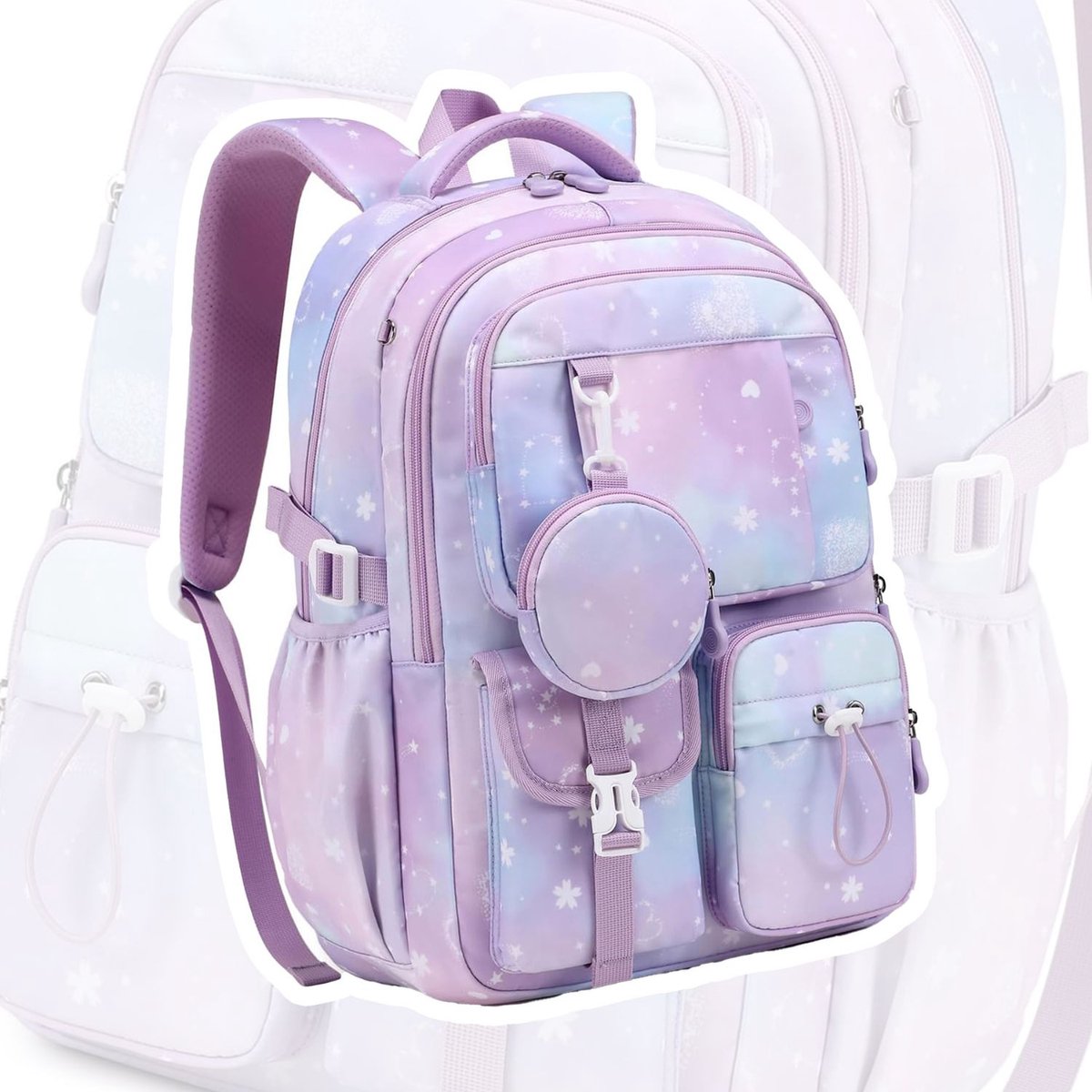 Zolvano® Boekentas Meisjes Lagere School - Schooltas Eersteleerjaar Groot-30x15x45 CM