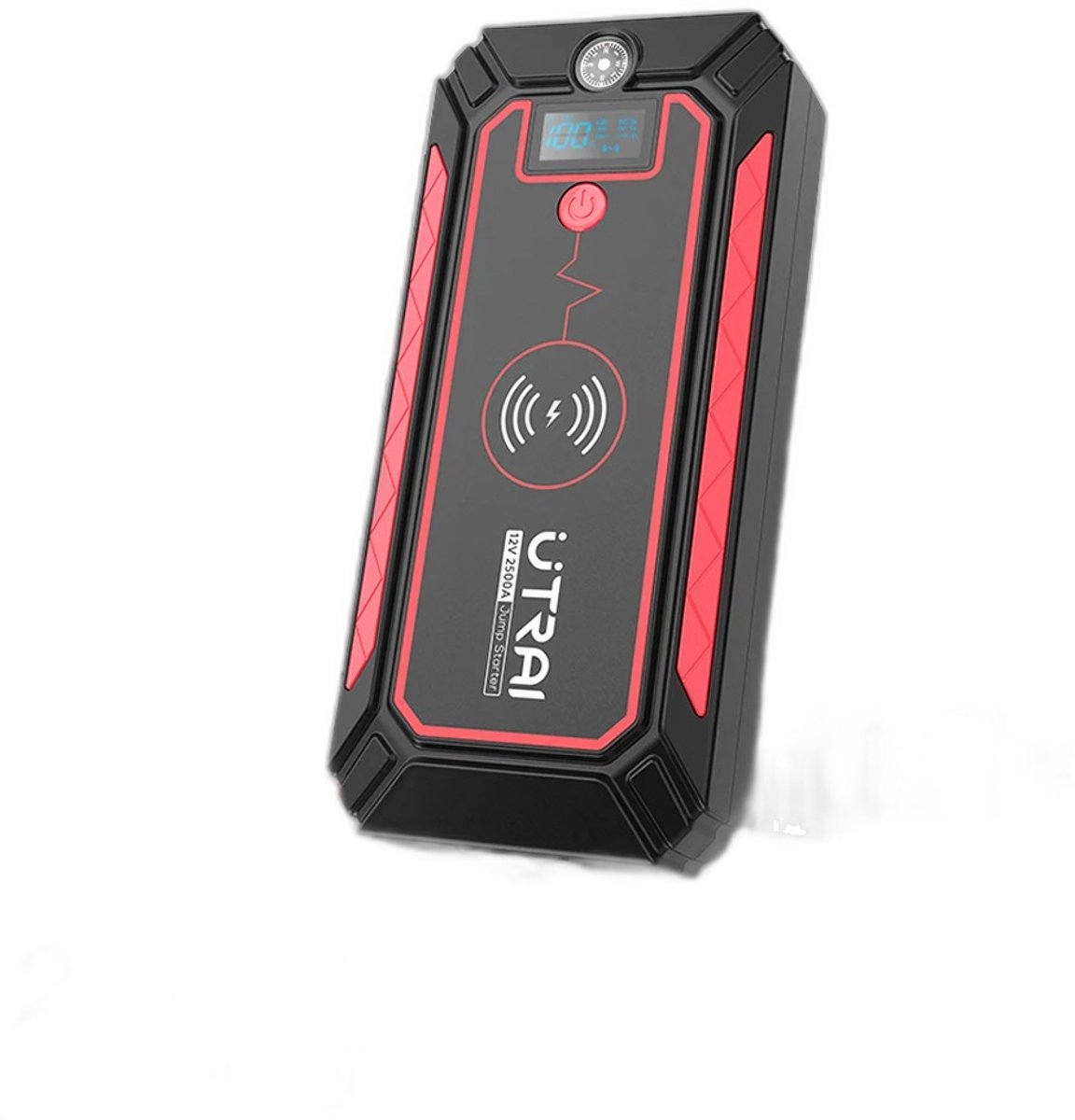Mura Jumpstarter - Draadloze Oplader - Accu Booster - Starthulp - Startbooster - Powerbank Auto - Car Jump Starter - Rood