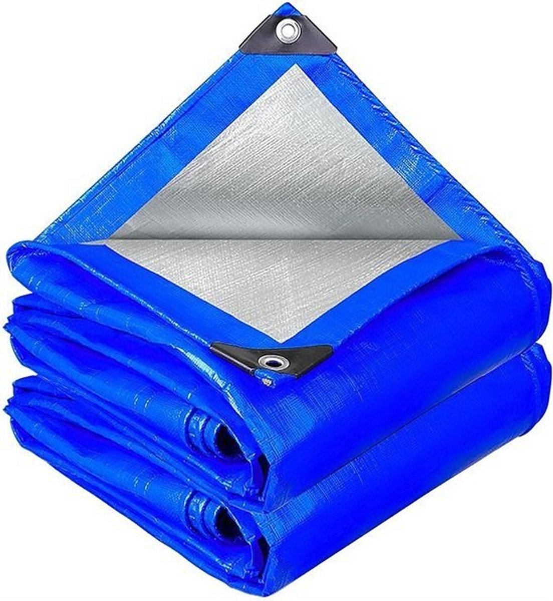 Tentzeil Waterdicht - Afdekzeil Tuinzeil - Bescherming Buiten - Scheurvast Dubbelzijdig Gecoat - 250x250 cm - Marineblauw