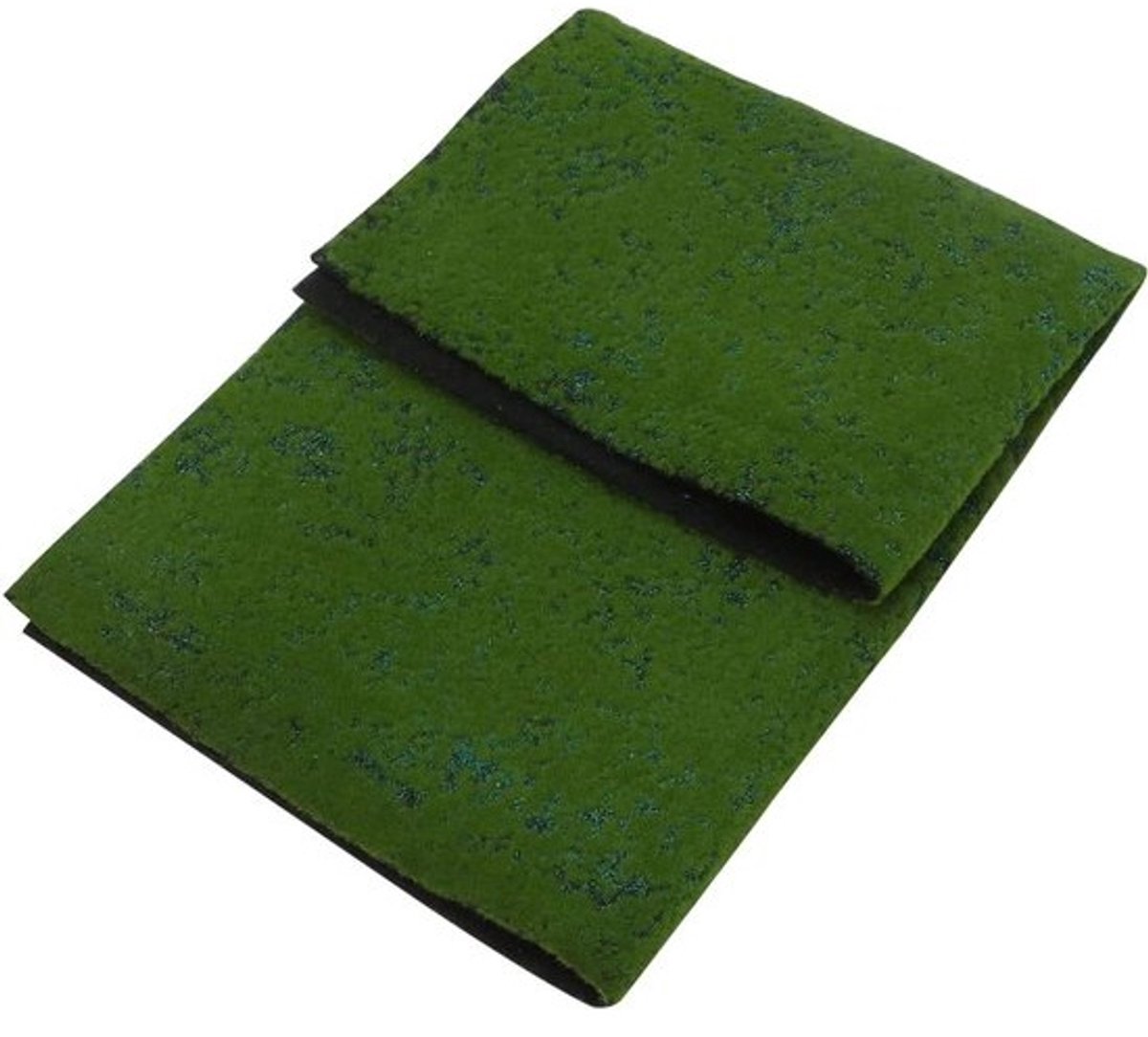 Kunstmos Grasmat - Kunstgras Tapijt - Tuin Decoratie - Natuurlijke Gazonbasis - 100x100cm - Olijfgroen
