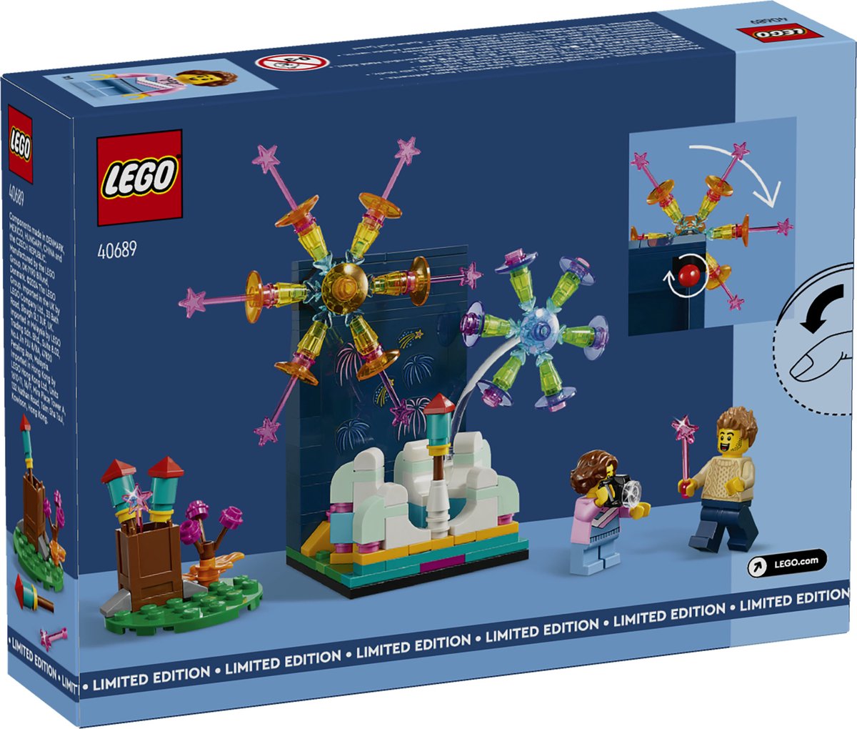 LEGO Iconic 40689, Bouwpakket, 7 jaar, Kunststof, 184 stuk(s), 121 g — cadeau in Spellen & Speelgoed - foto 8