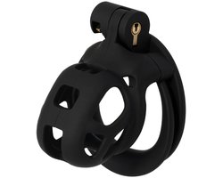 Hidden Desire Kuisheidskooien ABS - Penis Prison Cock Cage X-Short - Zwart