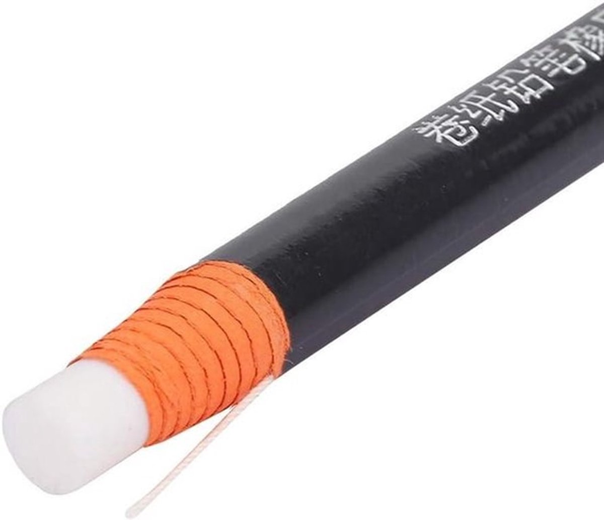 Gum potlood set met fijne punt, 10 stuks in pen stijl voor school, kantoor, tekenen, schilderen en schrijven - Kunstbenodigdheden.