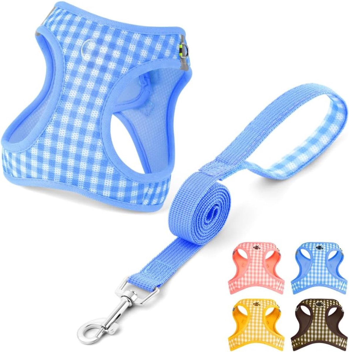 NIVA® Hondentuig - Hondenharnas - Hondentuigje - Blauw - 25cm x 20cm x 5cm