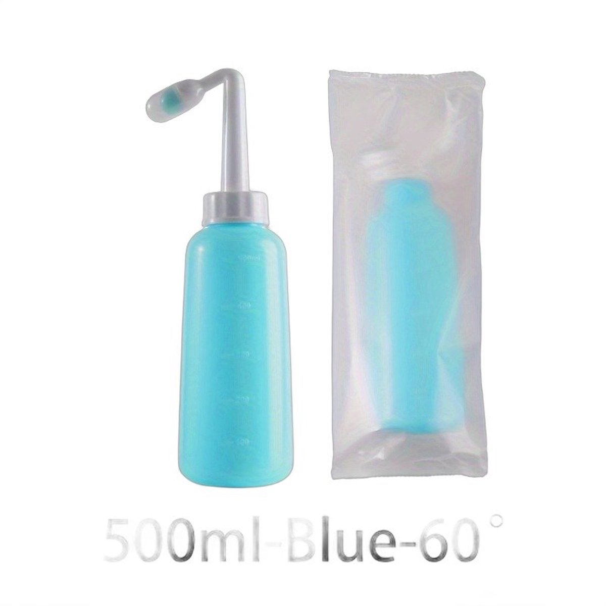 Currero Peri Bottle - Postpartum Fles - Spoelfles - Vaginale Douche - Bidetfles - 500ml - Kraamverzorging - Reisformaat