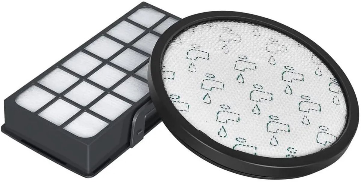 HEPA-filtersets en vervangende filteraccessoires ZR006001 Geschikt voor Rowenta X-Trem Power Cyclonic RO6984EA RO6941EA RO6963EA RO6921EA RO6971EA RO6993EA (model RO69XX) stofzuigers.