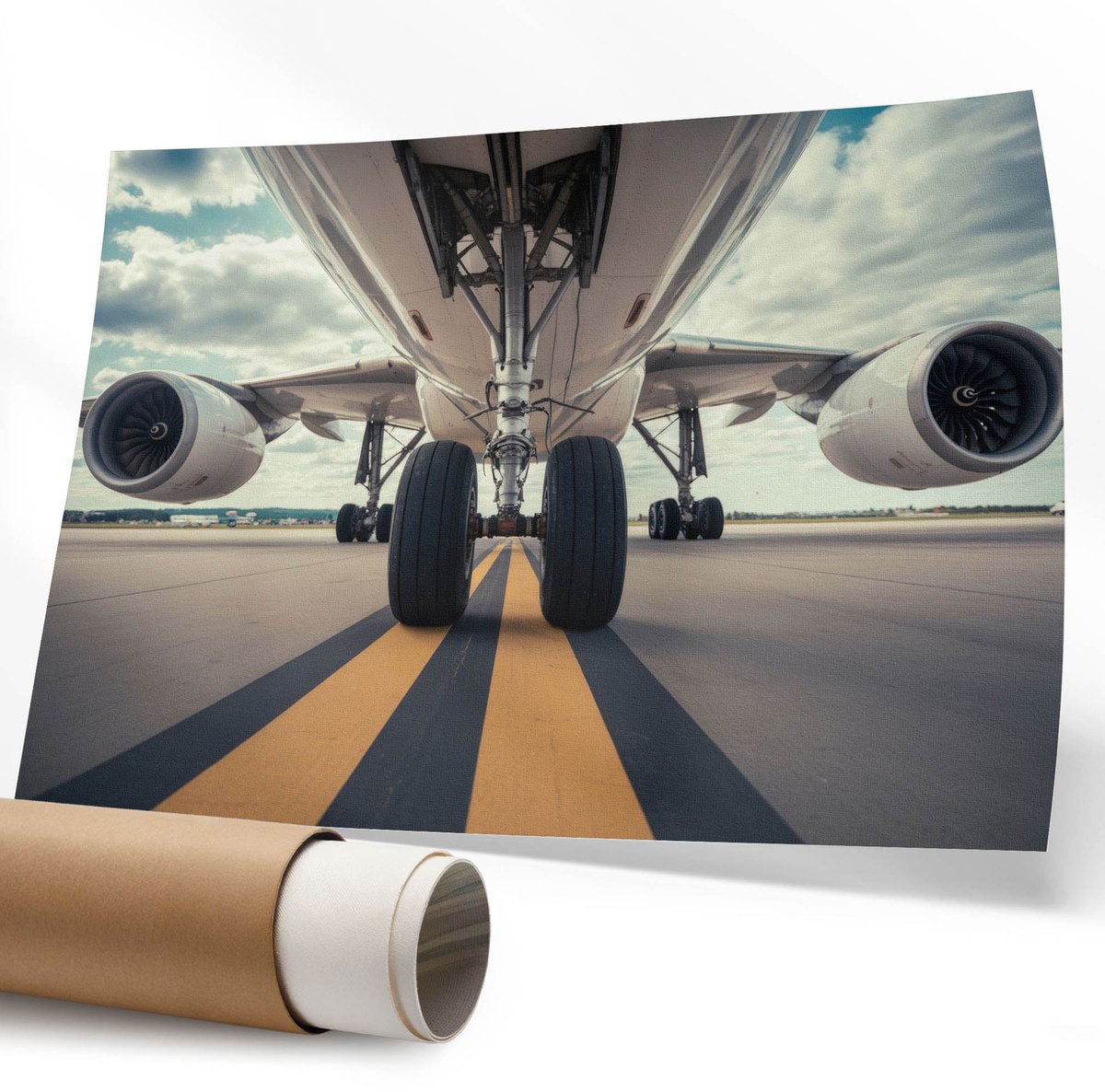Coloray Polycanvas Wandposter - Dagelijkse Motivatie, Typografie - 594 x 840 mm - Groen Design - Rechthoek - Canvasposter - Woonkamer - Expressief