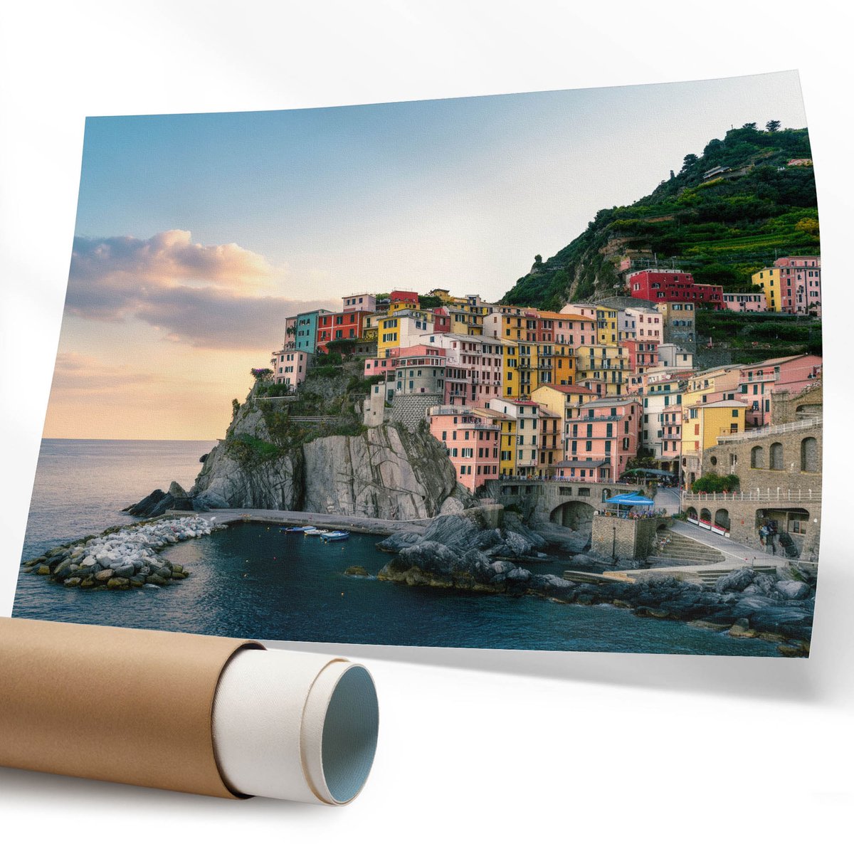 Coloray Polycanvas Wandposter - Filmische Humor, Typografie - 594 x 840 mm - Beige Wanddecoratie - Rechthoek - Wandkunstwerk - Slaapkamer - Humoristisch