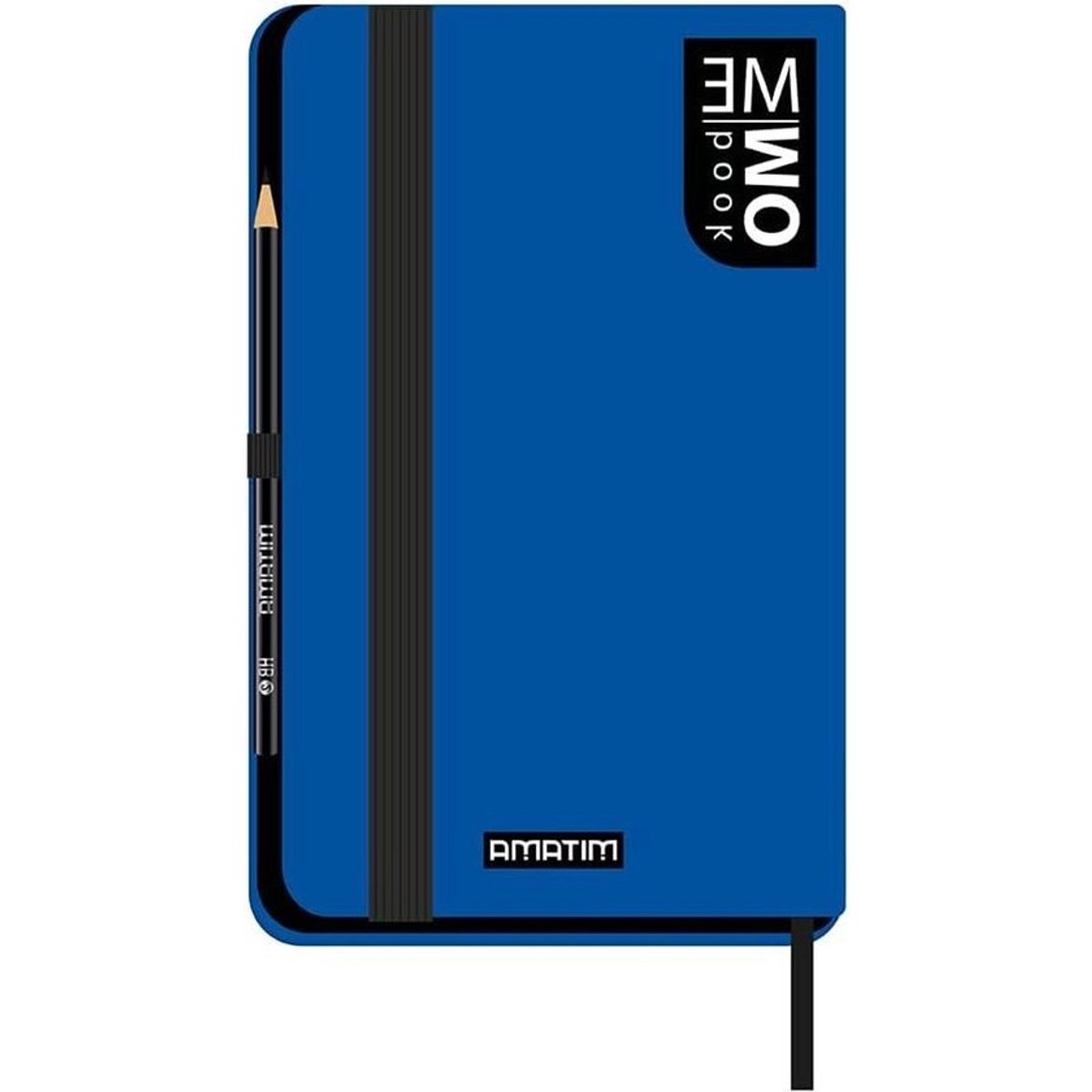 Notitieboek Pocket - Memobook Schrijfblok - Ideeën Vastleggen - Soft Touch Cover - 9 x 14 cm - Blauw