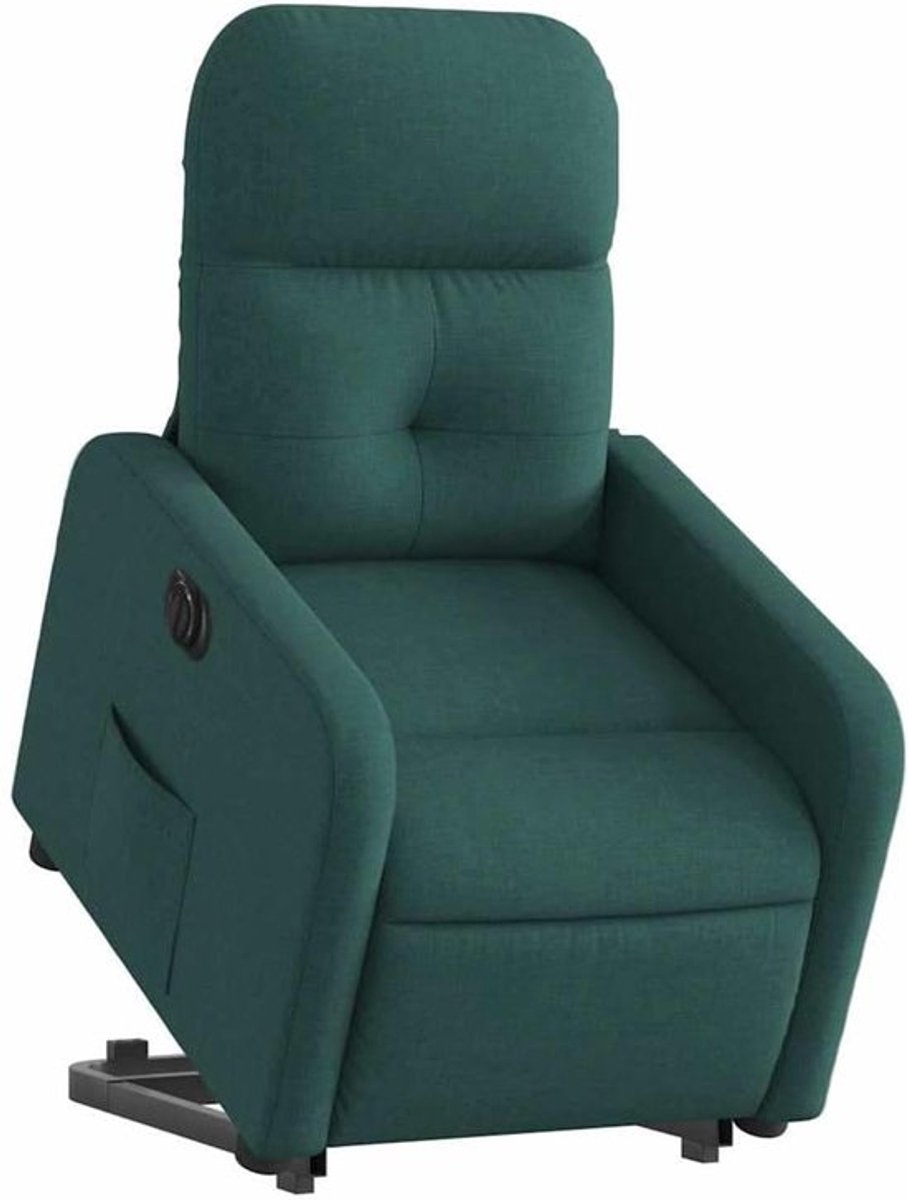 Sta-op Stoel - Verstelbare Fauteuil - Comfortabel Ontspannen - Elektrische Liftfunctie - 26.5 Kilogram - Donkergroen