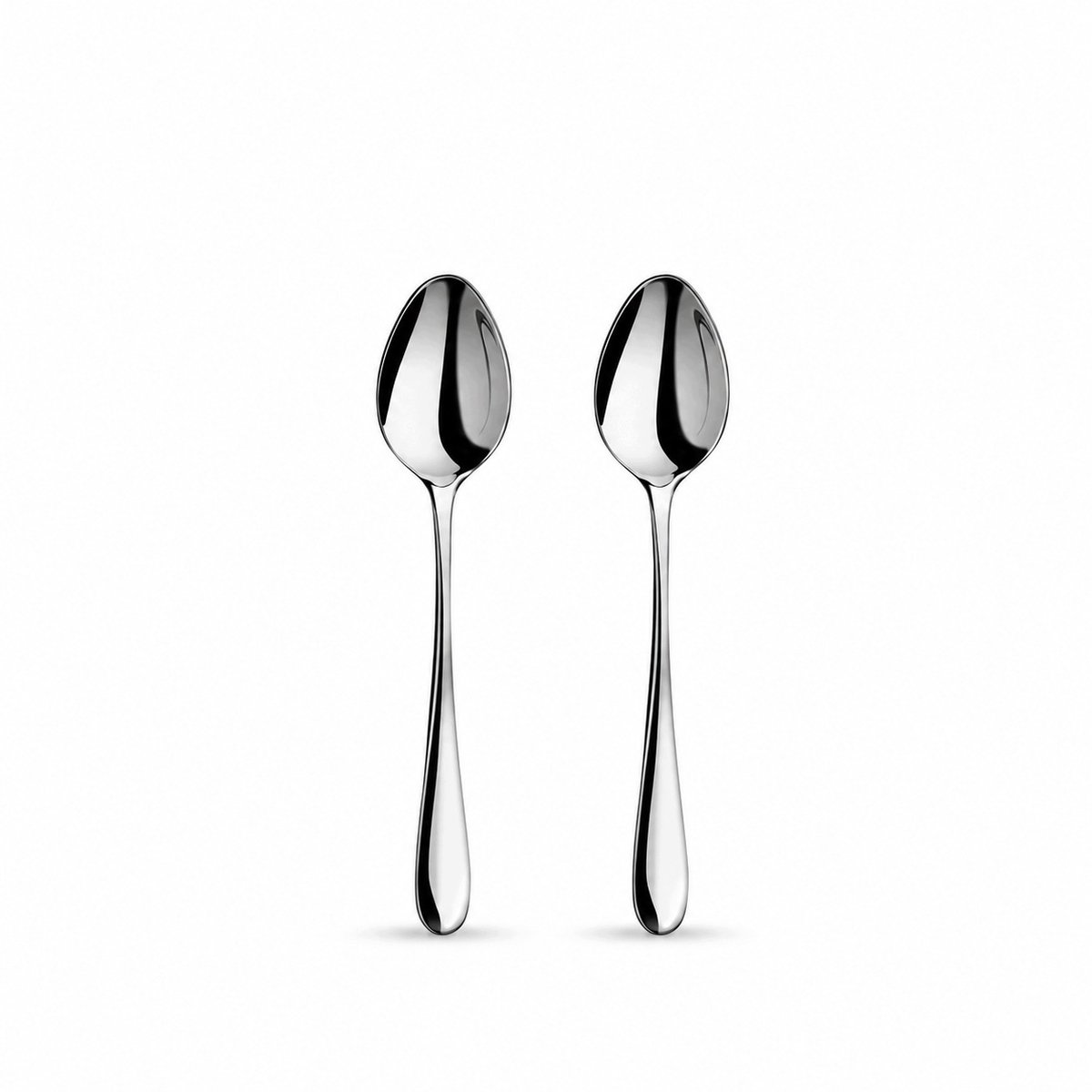 2x Mokkalepels Wilmax Stella 11,5 cm RVS - Elegant en Duurzaam