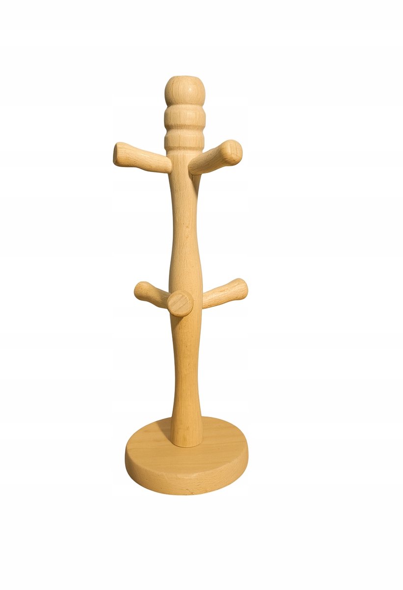 Houten Mokkenhouder 32 cm - Keuken Organizer