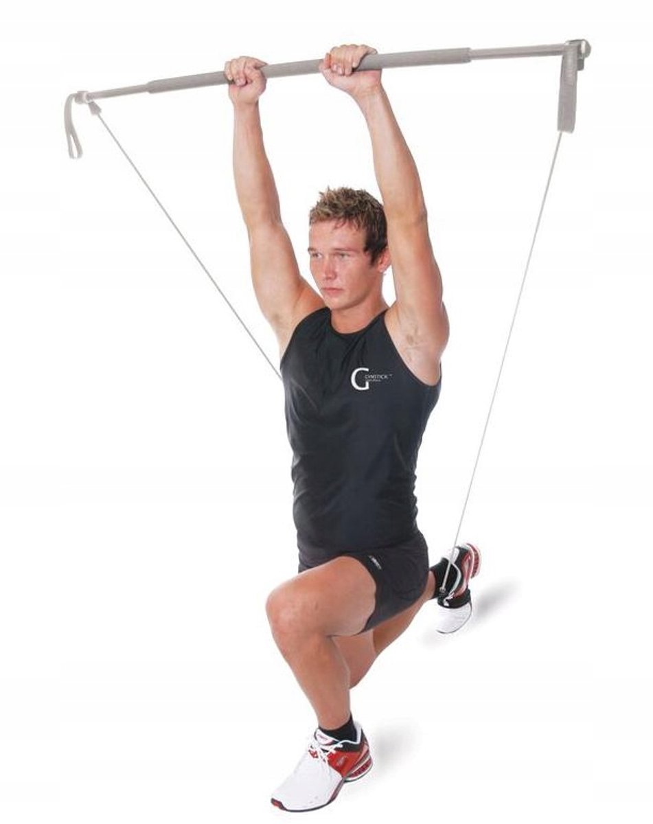 Gymstick Original Tubing Extra Kracht Zilver 2x80cm
