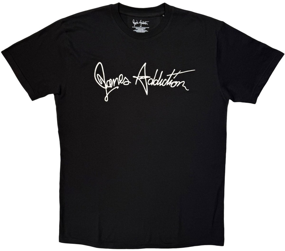 Jane's Addiction - Logo Mono Heren Tshirt - S - Zwart/Wit
