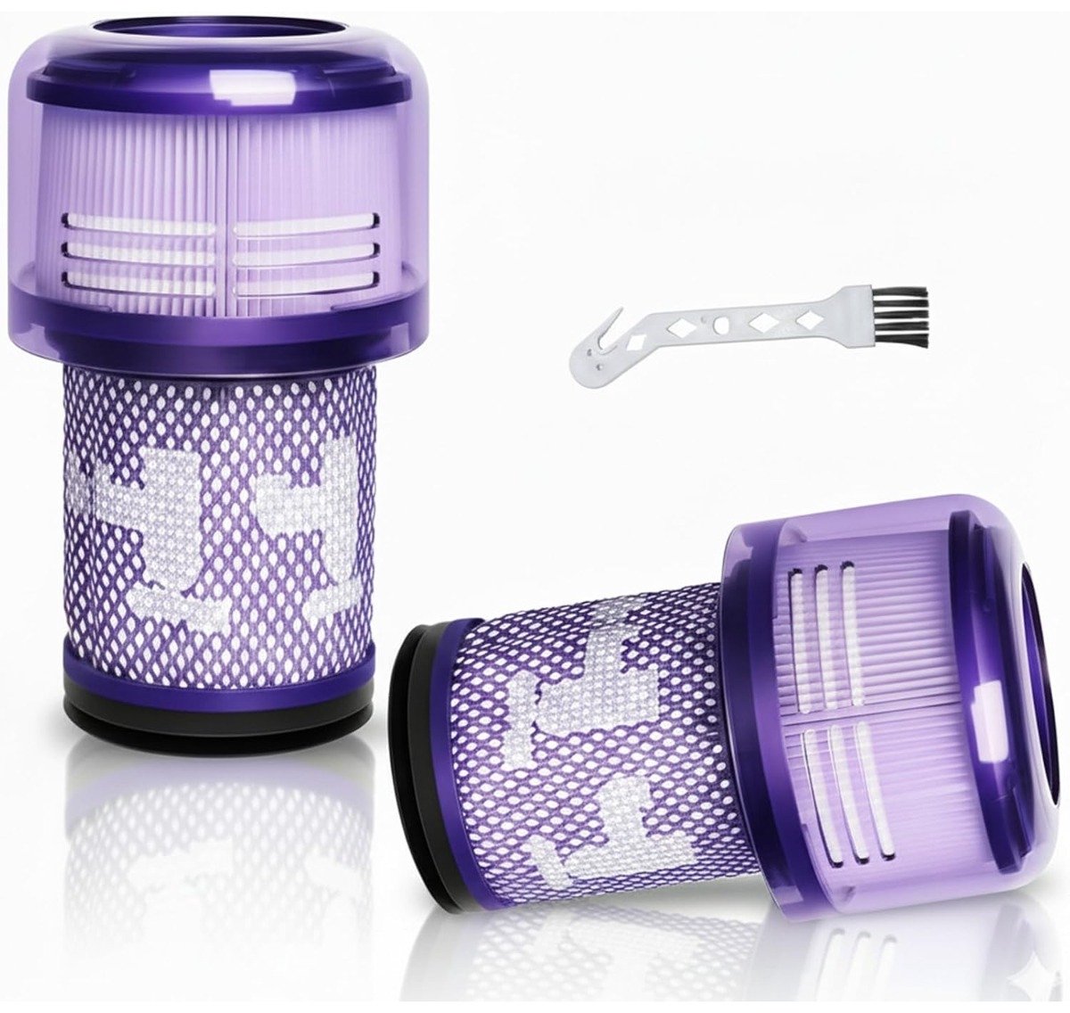 Vervangingsfilterset compatibel met Dyson V12 Serie stofzuigers - 2 Stuks