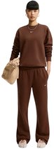 Nike Nike Studio Fleece Medium Weight Dames - trainingsbroek - Bruin - Maat L