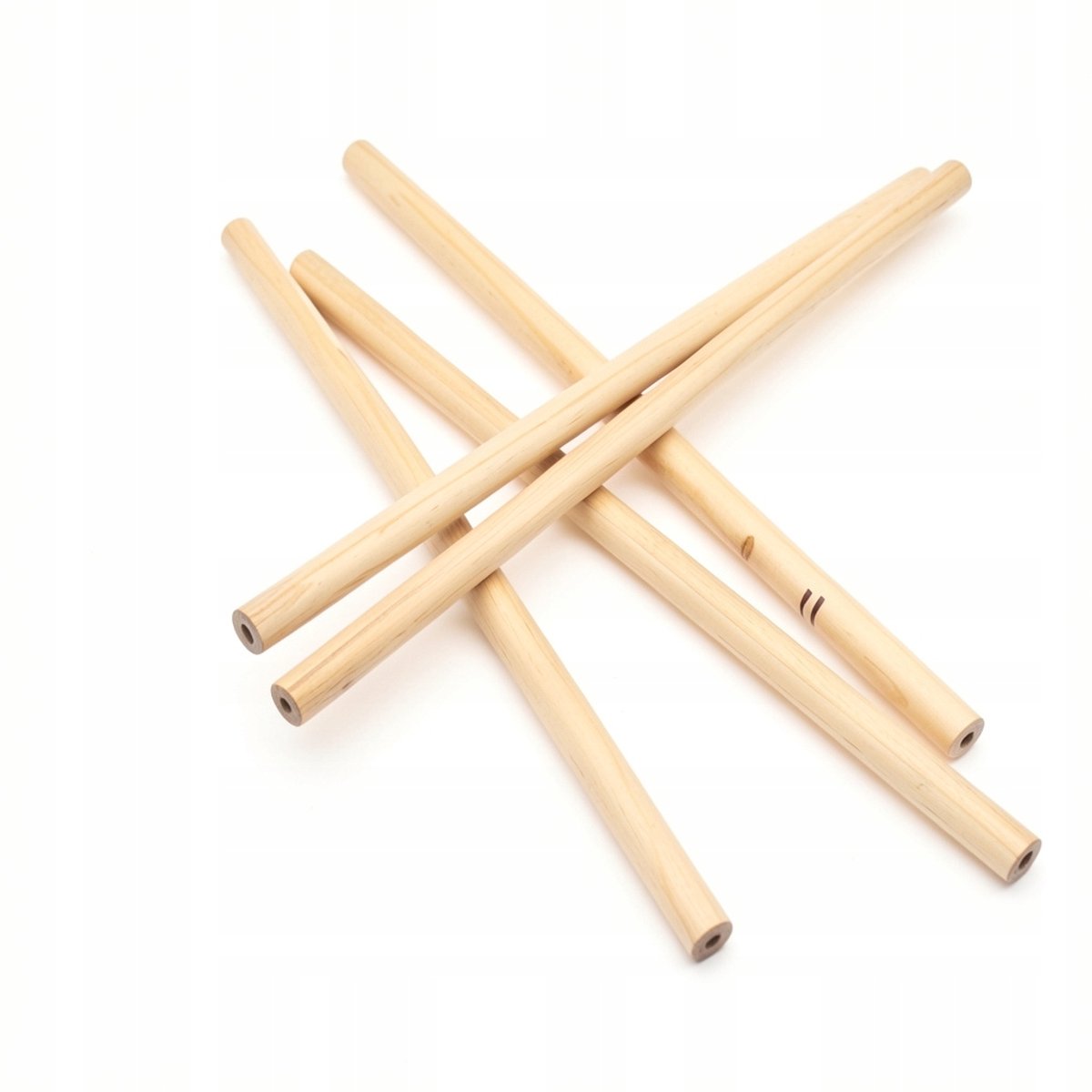 10x Grijze Houten Potloden 18cm - School & Kantoor