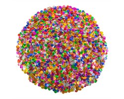 Colorations - Gekleurde Pailletten knutselmateriaal 100 gram multicolor.