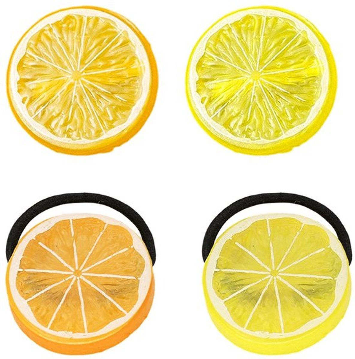 Fruit haaraccessoires - Dailygoods- Fruithaarspelden 2 stuks