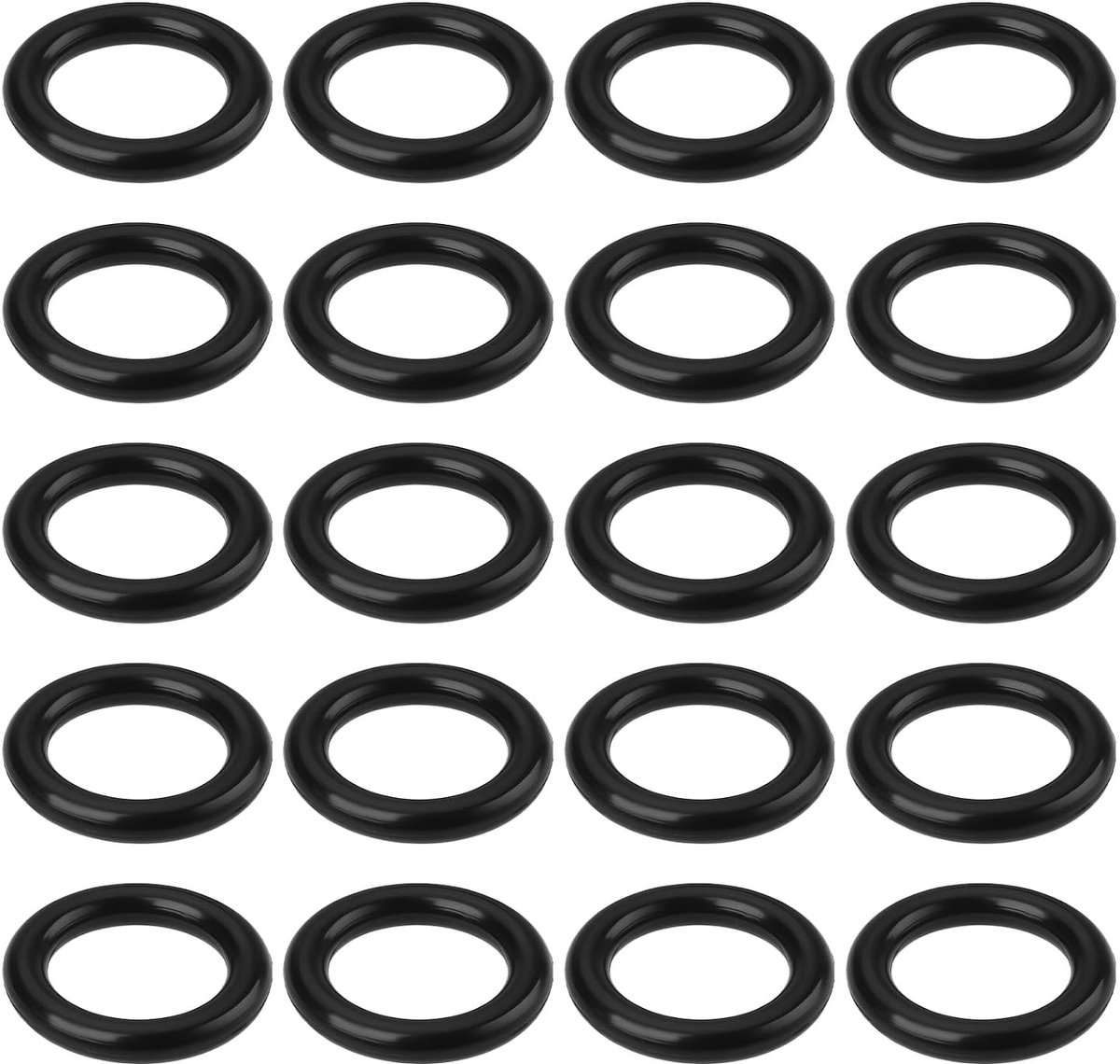 Adapter O-ringen voor sneeuwschuimlans, 14 x 2 mm, geschikt voor hogedrukreinigers, 20 stuks, hoge kwaliteit, duurzame vervangingen