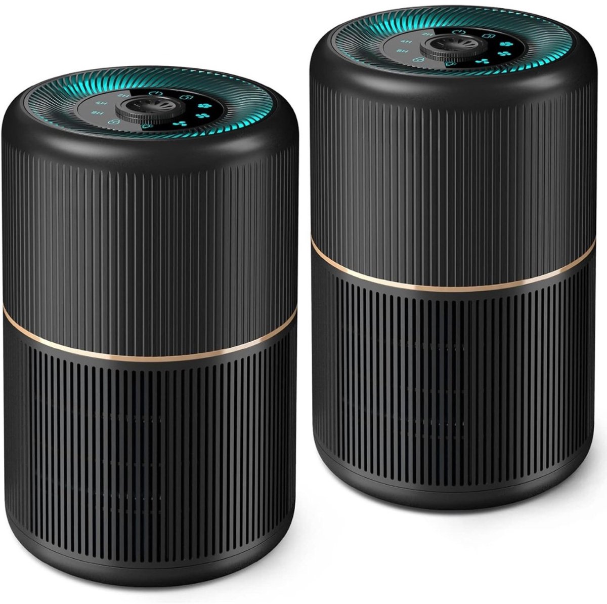 Kavora Luchtreiniger - Air Purifier - Vermindert Stof En Pollen - Zwart - 19cm x 19cm x 29cm