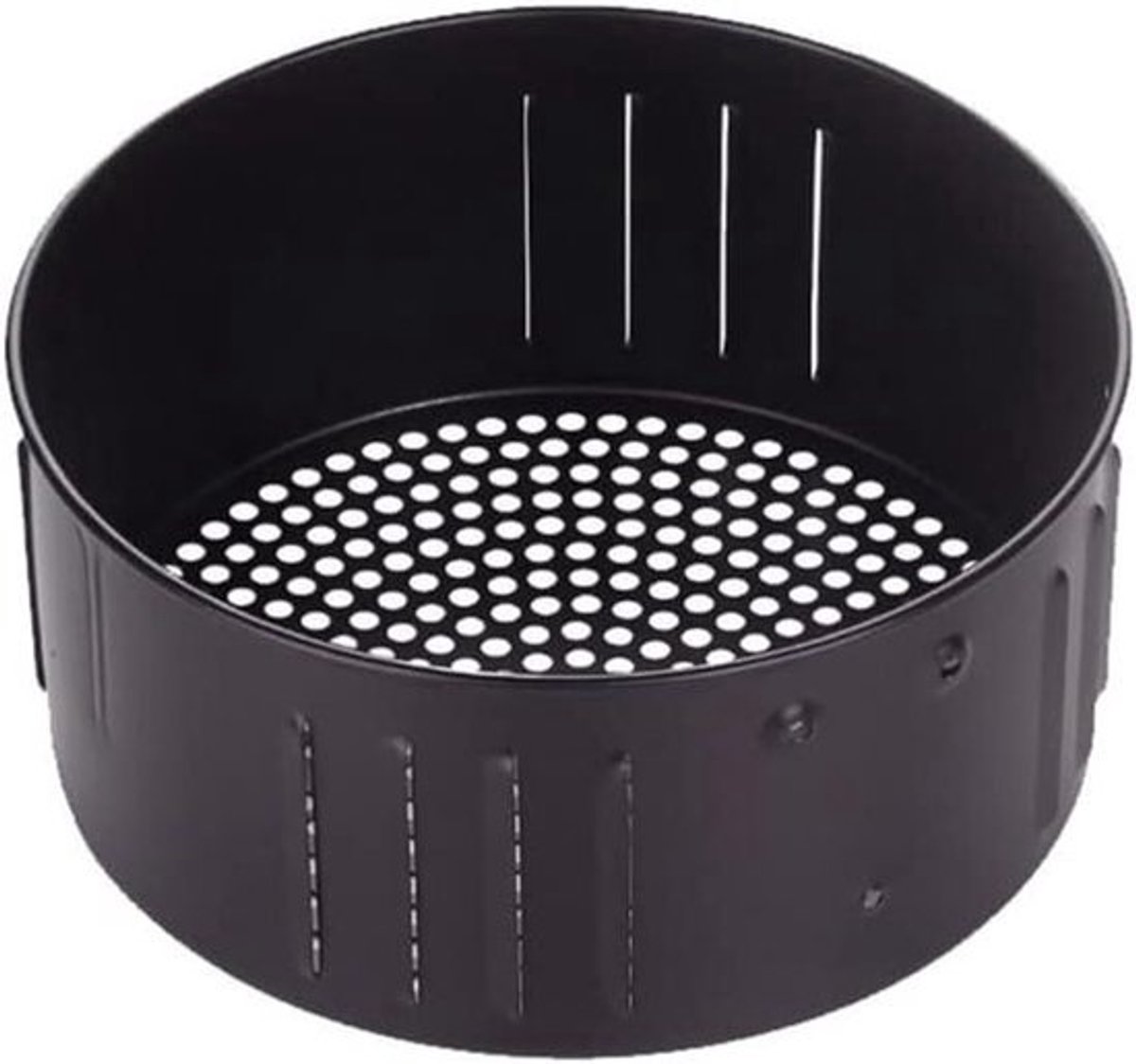 Vervangingsmand Airfryer - Frituurmand - Lekker Koken - Antiaanbaklaag - 2.6L - Zwart