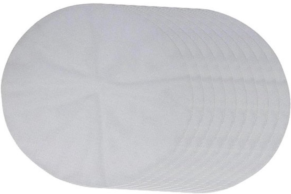 Siliconen Stoommatten - Niet-stick Pads - Koken en Bakken - Herbruikbaar Materiaal - 10 Stuks 30cm - Grijs