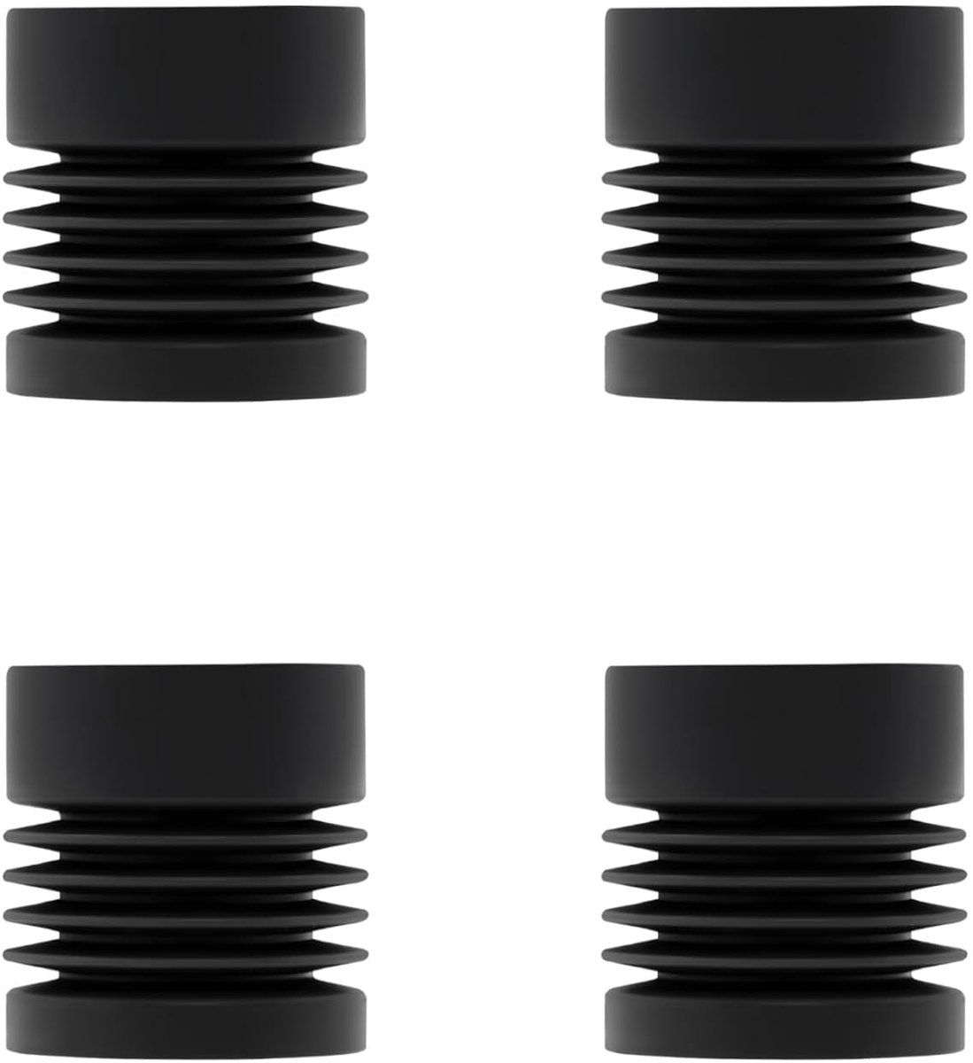 4 stuks anti-vibratievoeten voor Centauri, 3D-printeraccessoires, upgrade siliconen rubber, anti-vibratievoeten voor Elegoo Centauri, Centauri carbon