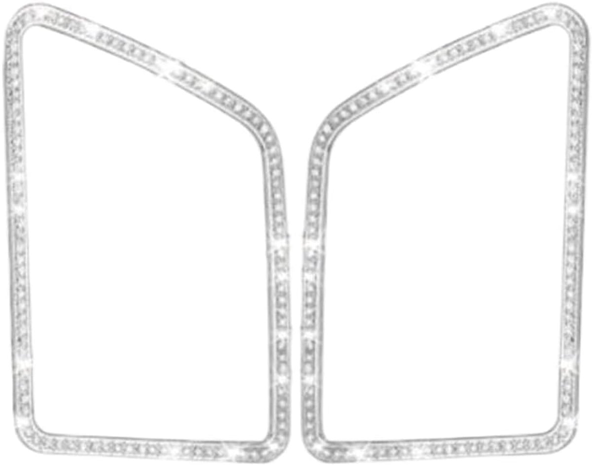 Interieur Trim Bling Accessoires Instrument Panel Airconditioning Air Decoratieve Strass Decals Sticker geschikt voor Lexus NX RX 2015-2018 RX 2016-2018 ZILVER