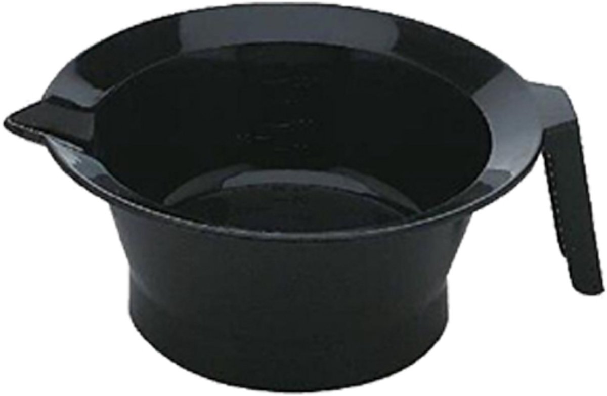 DKS Pro Verfbakje voor Haarverf - Antislip met Greep - 300 ml - Zwart