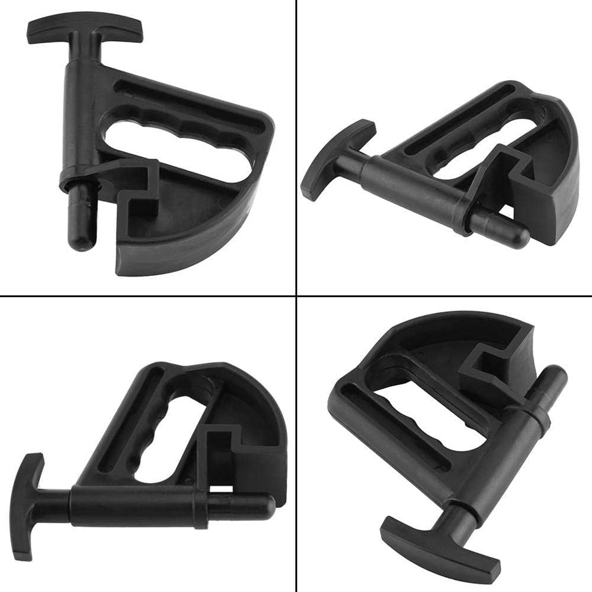 Dailygoods- Velgklem Universele Bandenwisselaar - Kraalklem - Bandenlepels/Hendels - Duurzaam Nylon - Zwart - Geschikt voor 150/70/18 Velgen