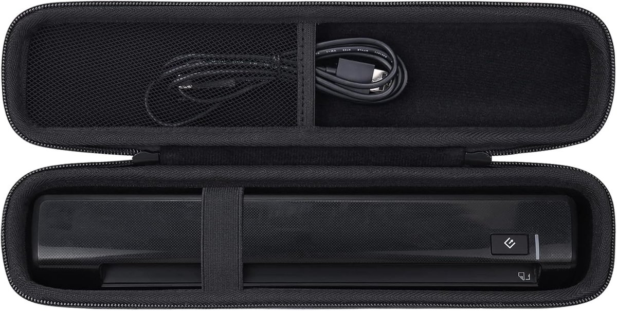 Co2CREA Harde reiskoffer voor ES-50 ES-60W DS-70 DS-80W draagbare documentscanner, alleen hoesje